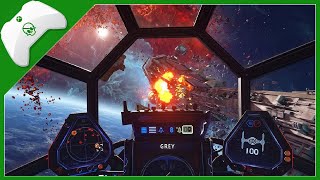 Star Wars Squadrons Xbox One Review [upl. by Nata866]