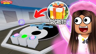 NEW CLOCK SECRET ROOM in LIVETOPIA in LIVETOPIA Roleplay ROBLOX update 106 [upl. by Walford]