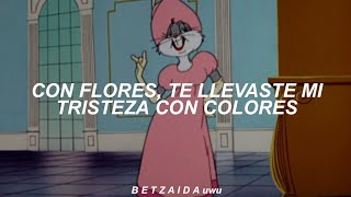 Bugs Bunny bailando quotcon flores te llevaste mi tristeza con coloresquot🌈🌺 [upl. by Nnalyrehc815]