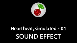 🎧 Heartbeat simulated  01 SOUND EFFECT [upl. by Doi]