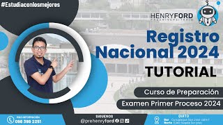 ✅ Tutorial De Registro Nacional 2024 Creación De Cuenta Senescyt Universidades [upl. by Gladdie]