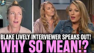 EXCLUSIVE Blake Lively EXPOSED As BULLY Shamed Interviewer From Nightmare Viral Junket CALLS IN [upl. by Rodrick]