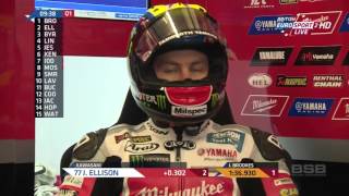 British Superbikes 2015 Round 10 Assen Qualifying [upl. by Naivatco601]