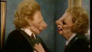 Spitting Image Series 8 DVD out now  Margaret Thatcher [upl. by Leumek]