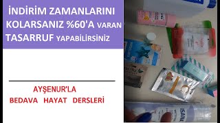 İndirimleri Kollamak Size yüzde 60 Kâr Ettirir İhtiyaçları Not Edin İndirimi Bekleyin [upl. by Hafital548]