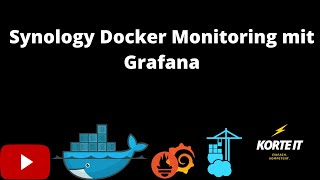 Synology Docker Monitoring mit Grafana [upl. by Vernice881]