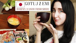 GOTUJ Z EMI  Bulion dashi i zupa miso shiru [upl. by Lizette]