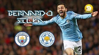 Bernardo Silva vs Leicester City ● Touch Skills ● Premier League 37 Round ● 07052019 [upl. by Enavi]