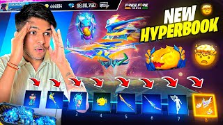 New Hyperbook Event First Look Got Rare Gun Skin amp Rare Emotes amp Bundles Free Fire Max [upl. by Eilyk]