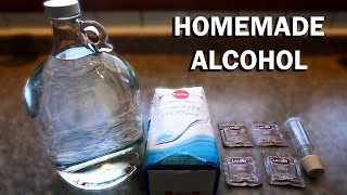 How to make Alcohol at Home Ethanol [upl. by Ahcsatan]