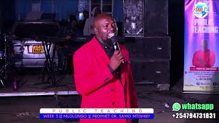 MPAKA LINI NA NGURUWE  DR SAMO MTISHIBY  LIVE CREATION [upl. by Sanalda504]