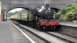 A visit to the Gloucester Warwickshire railway 4k [upl. by Anemaj]