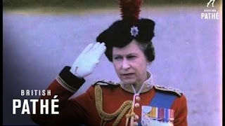 Queen At The Trooping The Colour 1976 [upl. by Wiley398]