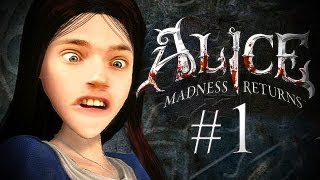 Alice in Nightmareland  Alice Madness Returns 1 Playthrough [upl. by Enaasiali]