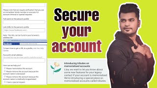 MemorialRemembering problemsHow to secure your Facebook account🔥 [upl. by Ardme]