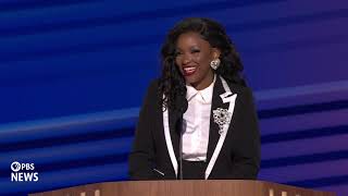 WATCH Rep Jasmine Crockett speaks at 2024 Democratic National Convention  2024 DNC Night 1 [upl. by Naneik769]