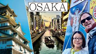 3 Days in OSAKA Japan Vlog  Dotonbori Osaka Castle Best Kobe Beef USJ w SuitcaseMonkey [upl. by Aryamoy]