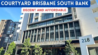 Courtyard Brisbane South Bank Australia 🇦🇺  FULL HD Hotel Review  by Marriott  Affordable Hotel [upl. by Nnylaf]