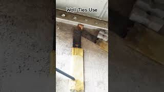 Wall Ties Use in Aluminium Formwork Work [upl. by Nannah]