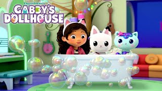 Bathtub Bubbles  GABBYS DOLLHOUSE  NETFLIX [upl. by Nahguav98]