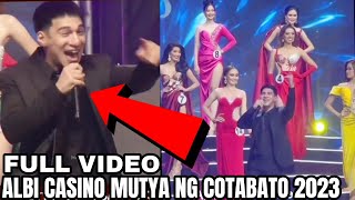 Albie Casino Mutya Ng Cotabato 2023 VIRAL PERFORMANCE FULL VIDEO [upl. by Enaamuj]