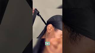 🍓Unlock 360waves Durag Tying Tutorial 🔥 [upl. by Asaeret]