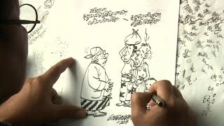 Myanmar cartoonists sharpen pencils as satire makes a comeback [upl. by Alvie]