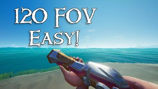 HOW to get FOV slider 120 FOV in sea of thieves 2023 still working [upl. by Llennehc]