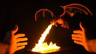 I made a Realistic Fire Breathing Charizard [upl. by Hulbard]