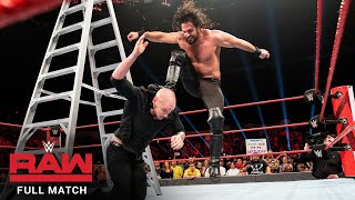 FULL MATCH  Seth Rollins vs Baron Corbin – Intercontinental Title TLC Match Raw Dec 10 2018 [upl. by Nara]