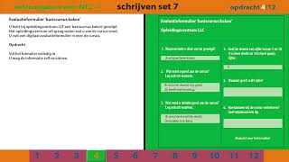 Staatsexamen B1  Examenopgaven Set 7 – Schrijven [upl. by Atsirt]