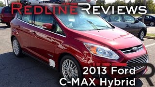 2013 Ford CMAX Hybrid Review Walkaround Exhaust Test Drive [upl. by Winifred]