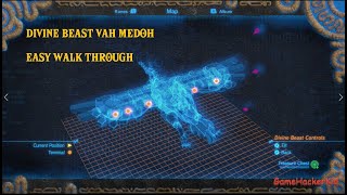 Super Easy  Divine Beast Vah Medoh  Beat the Divine Beast  Complete Walkthrough  Zelda [upl. by Garland]