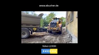 Volvo Radlader L150H mit Druckluftbremsanlage shorts [upl. by Salomo]