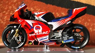 Unboxing Diecast MotoGP Ducati Jorge Martin 2021 118 Altaya  HD [upl. by Freeman]