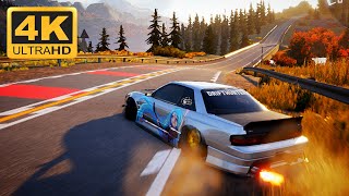 Carx Street  Gameplay 4k 60 fps Ultra graphics Nissan Silvia [upl. by Nev216]