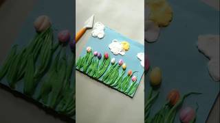 Clay Craft  Clay Flower Idea  Cute Clay Craft  DIY  shorts clay superclay craft diy [upl. by Lorrie]