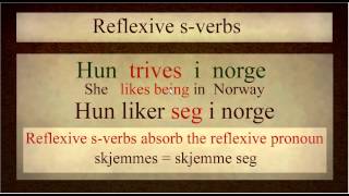 Norwegian Language Sverbs Explained bokmål [upl. by Rory188]