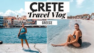 Crete Greece Vlog Best Things to do in Chania [upl. by Reddin]