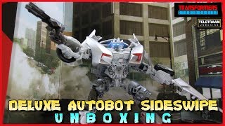 quotDINO I GOT EMquot  STUDIO SERIES DELUXE SIDESWIPE UNBOXING Teletraan Unboxing 10 [upl. by Ringo]