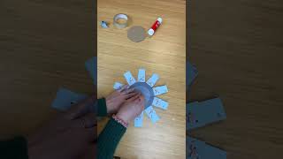 Make an animation toy with kids with this zoetrope activity shorts [upl. by Townshend157]