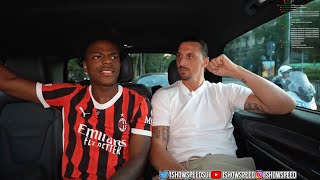 irl stream in Milan Italy 🇮🇹 ft Zlatan Ibrahimovic [upl. by Vharat]