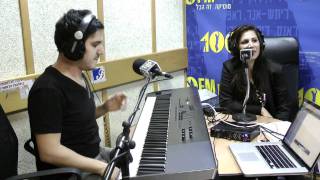 Yinon Yahel And Maya Simantov  Live On 100FM  Searching VIP Moshiko Stern PART 1 [upl. by Anwaf]