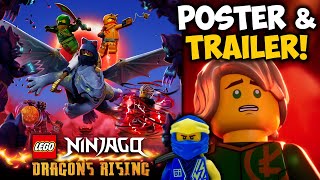 Ninjago Dragons Rising Season 2 Elemental Mechs Trailer [upl. by Staffard]