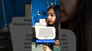 Salary Negotiation 👍👍 interviewtips learnenglish interview students college shorts [upl. by Ttirrem541]