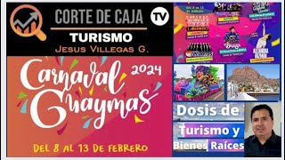 Carnaval Guaymas 2024 con Ángeles Azules Alejandra Guzmán Matute y más Corte de Caja Turismo [upl. by Seltzer977]