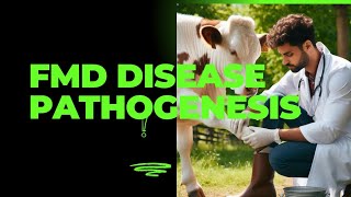 FOOT AND MOUTH DISEASE IN CATTLE HOW AFFECTS FMD DISEASE CATTLE CAUSE AND PATHOGENESIS IN CATTLE [upl. by Aikem]