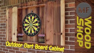 Outdoor Dart Board Cabinet [upl. by Althea230]