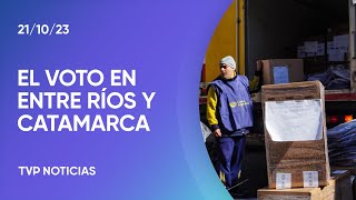 En Entre Ríos y Catamarca también van a las urnas para definir gobierno [upl. by Nosam]