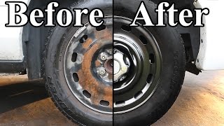 How to Paint the Wheels on your Car [upl. by Netsrijk]